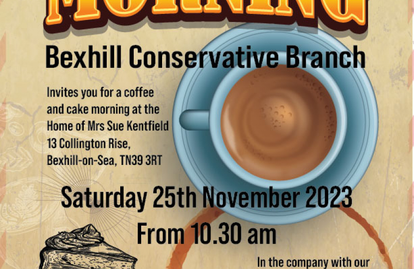 Coffee & Cake flyer