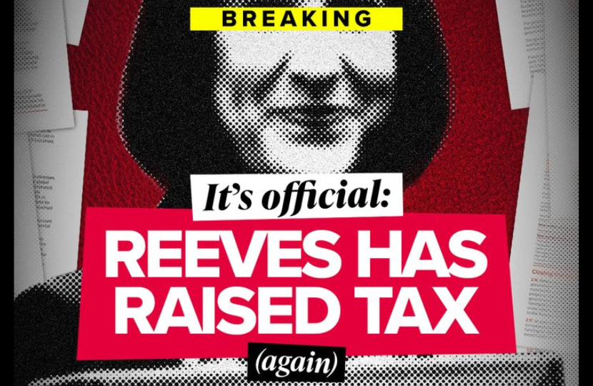 Reeves has raised tax again