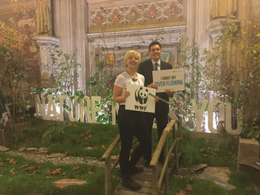 Huw and the WWF RIVER